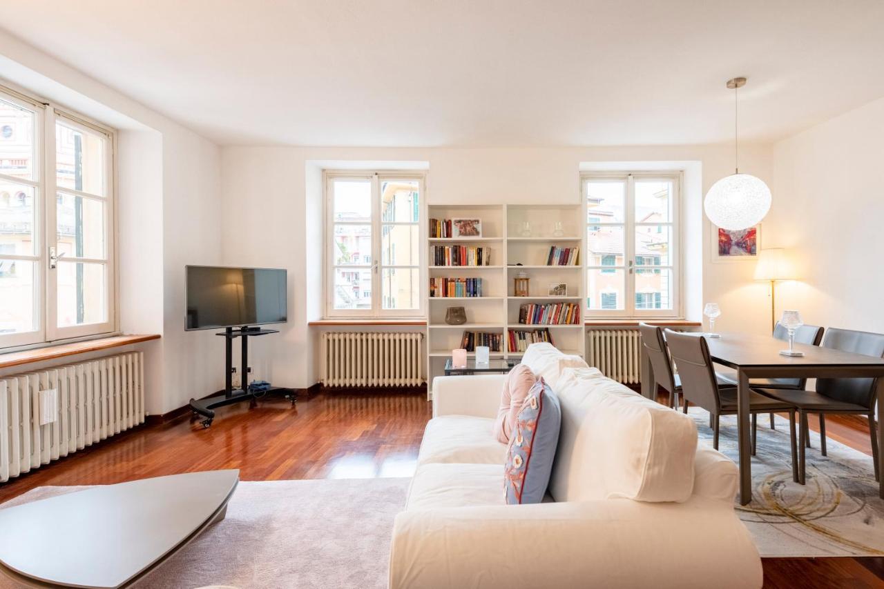 Cavour 9 Apartment 2B 2B 100Mq With Private Garage, In Center Of Rapallo, Wifi, Air Conditioned 外观 照片